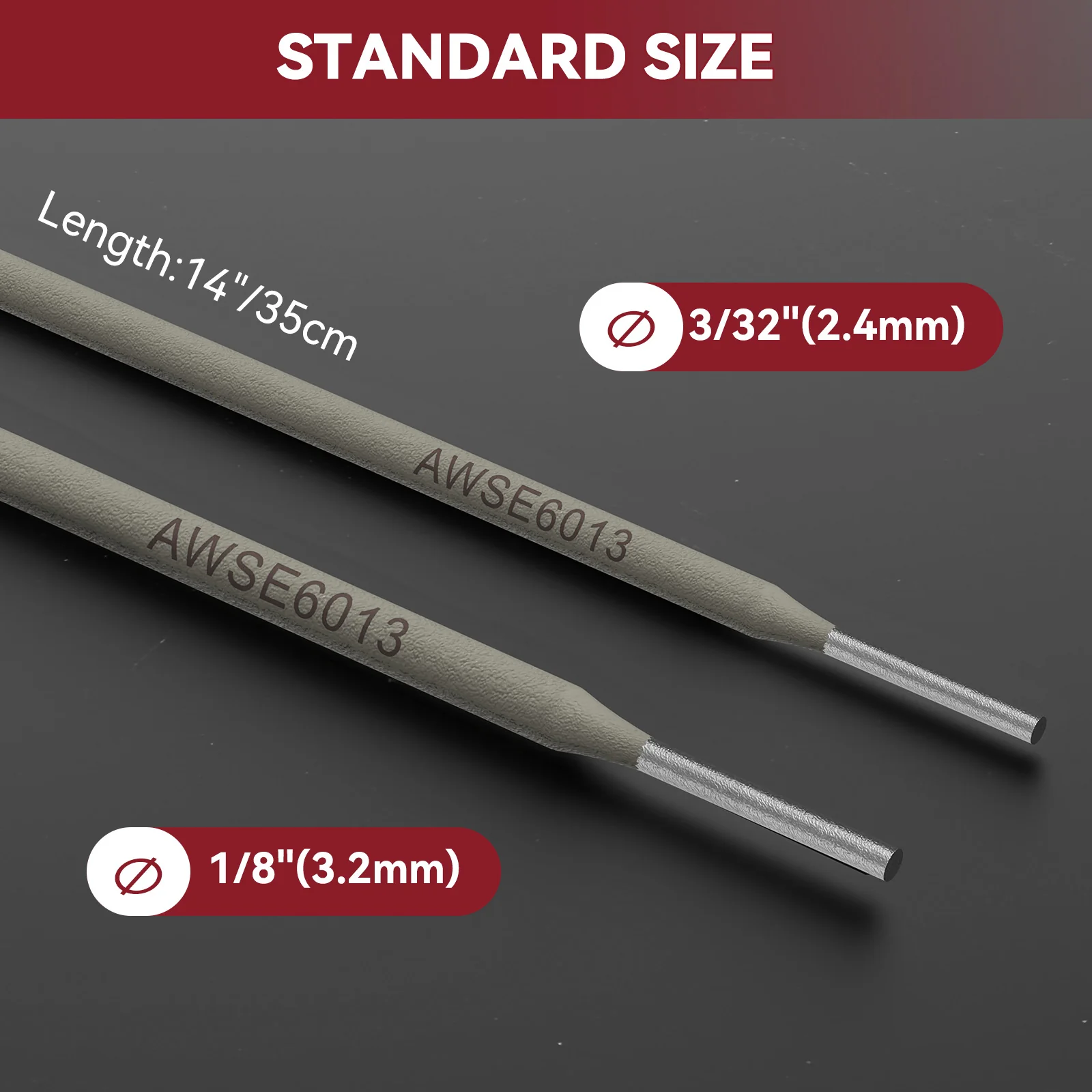 Arccaptain 6013 Welding Rod 5 Lbs Carbon Steel ARC Electrodes - Image 3