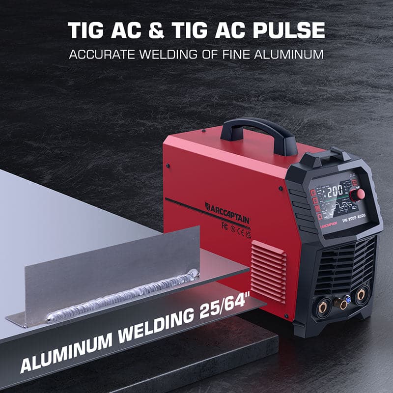 AC DC TIG200P 230V Multi Process Pulse TIG Aluminum Welder EU - Image 8
