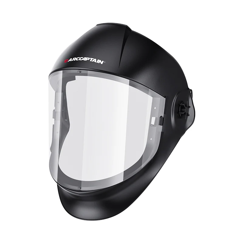 Arccaptain Clear Full Face Shield for Grinding and Cutting Work