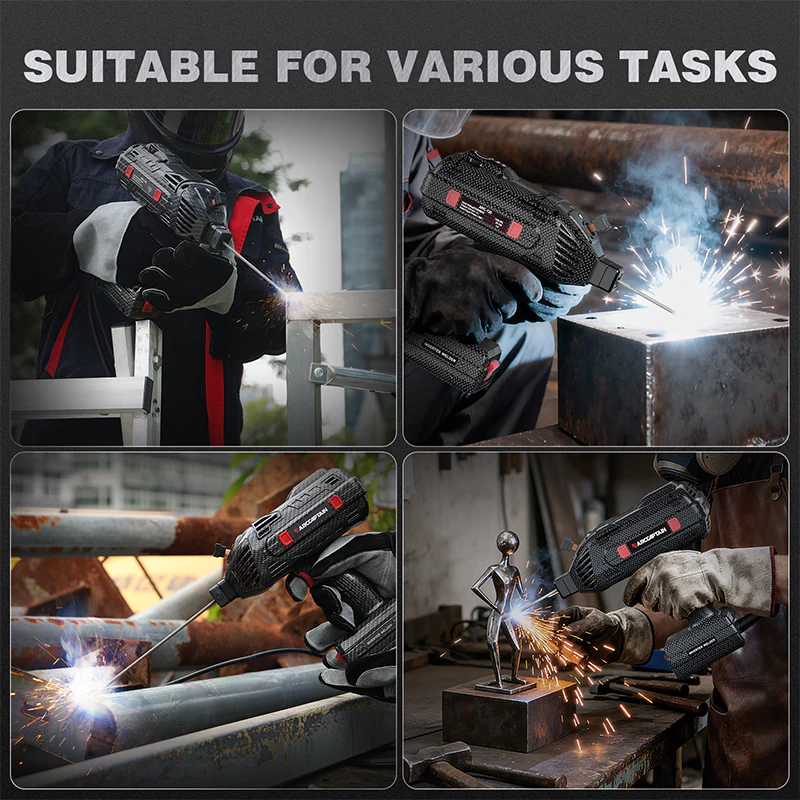 Arccaptain ARC120 Portable Handheld Welder 110V Stick Welder - Image 7