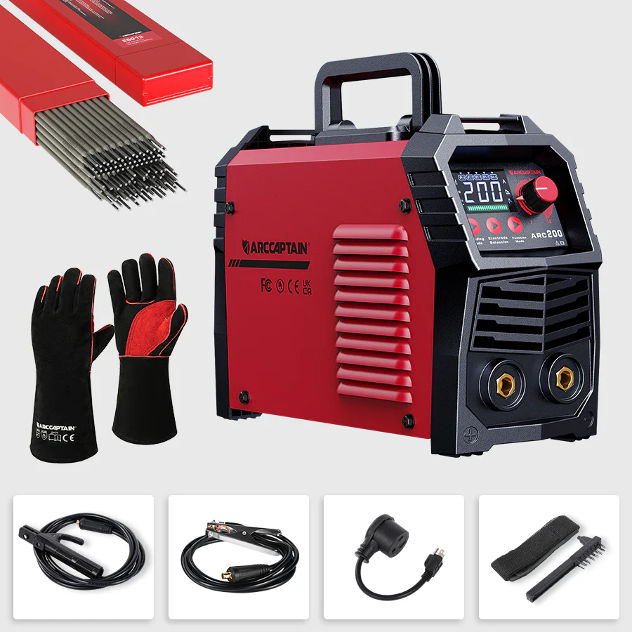 Arccaptain ARC200 Dual Voltage Easy To Use Stick Welder - Image 10