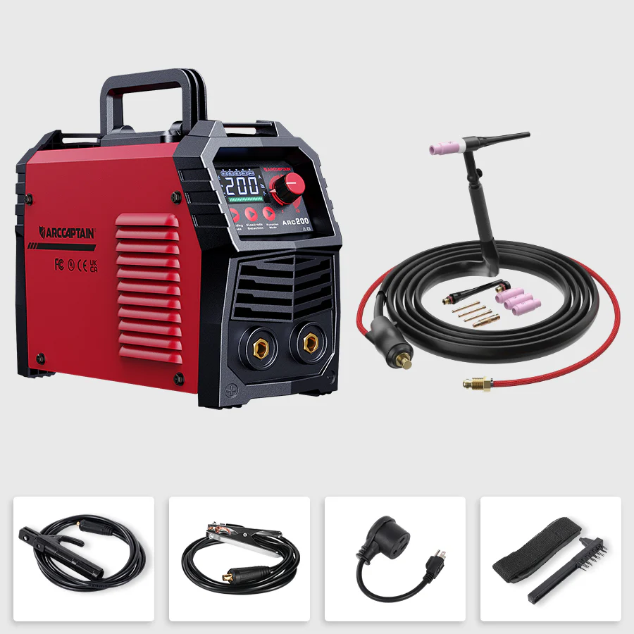 Arccaptain ARC200 Dual Voltage Easy To Use Stick Welder - Image 11
