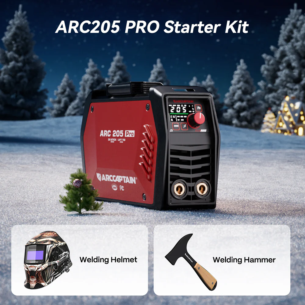 Arccaptain ARC205 Pro Dual Voltage SYN Stick Welder - Image 11