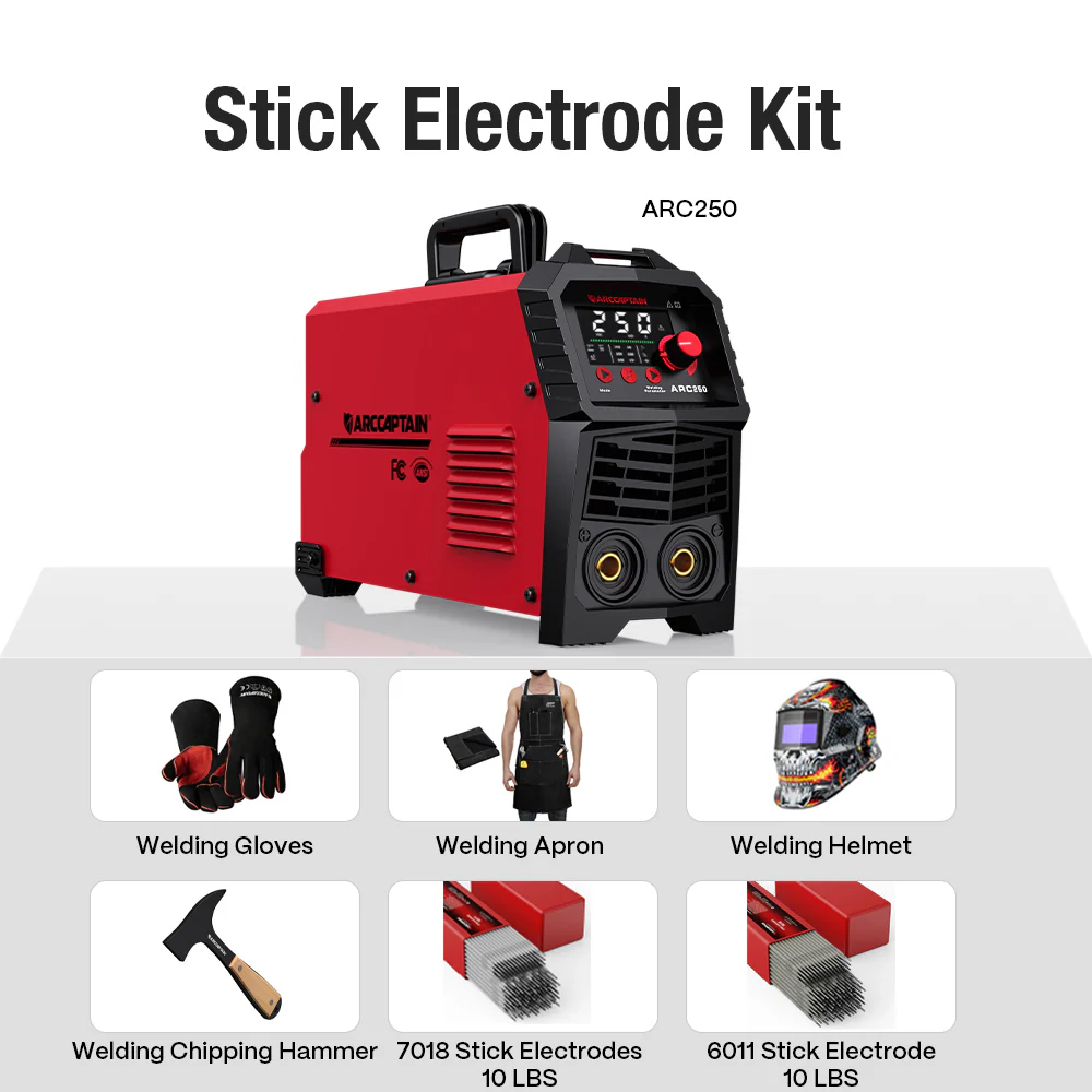 Arccaptain ARC250 250A 230V Professional Stick Welder - Image 14
