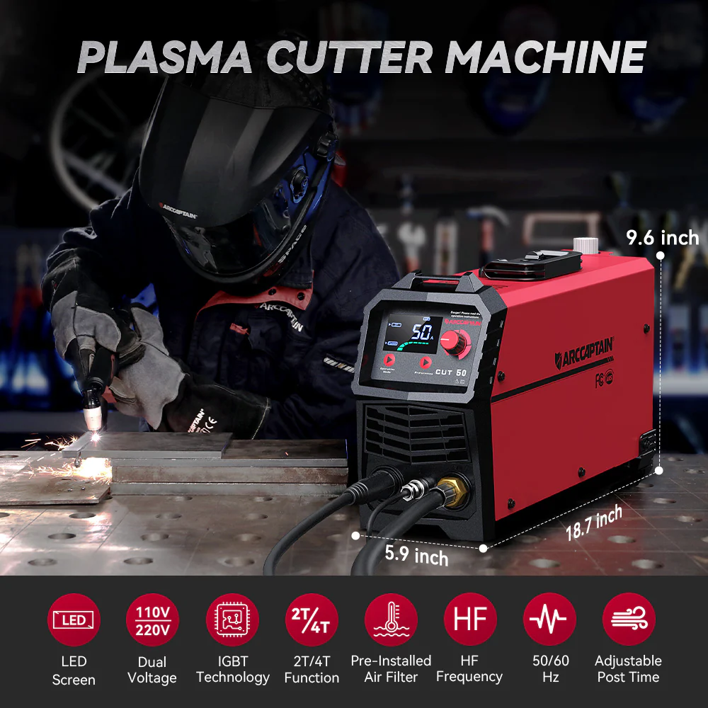 Arccaptain CUT50 HF Start Portable Plasma Cutter 220/110v - Image 3