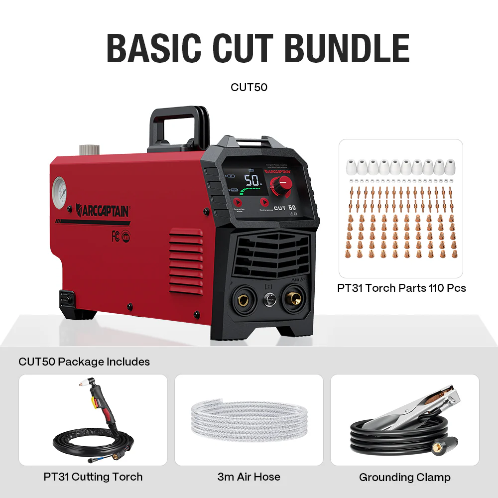 Arccaptain CUT50 HF Start Portable Plasma Cutter 220/110v - Image 8