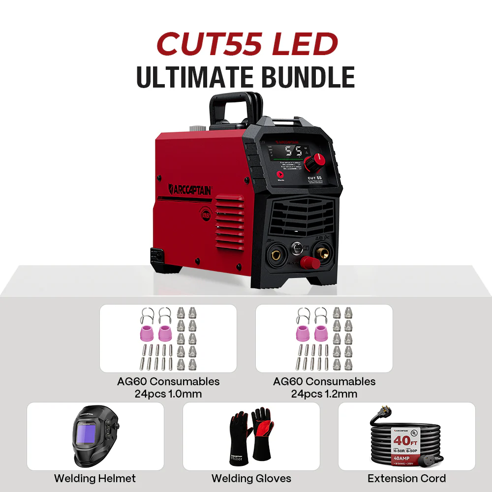 Arccaptain CUT55 HF Pilot Arc Plasma Cutter for Thick Plate - Image 11