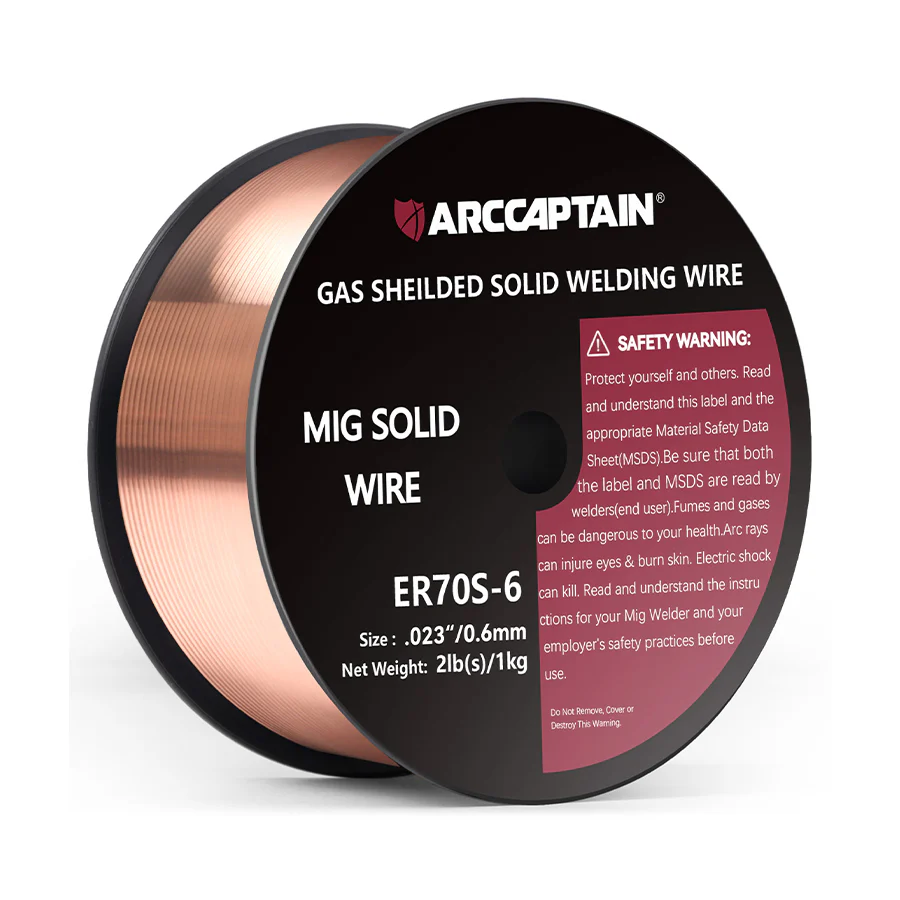 Arccaptain 2 Lbs ER70S-6 MIG Welding Wire Gas Solid Wire - Image 11