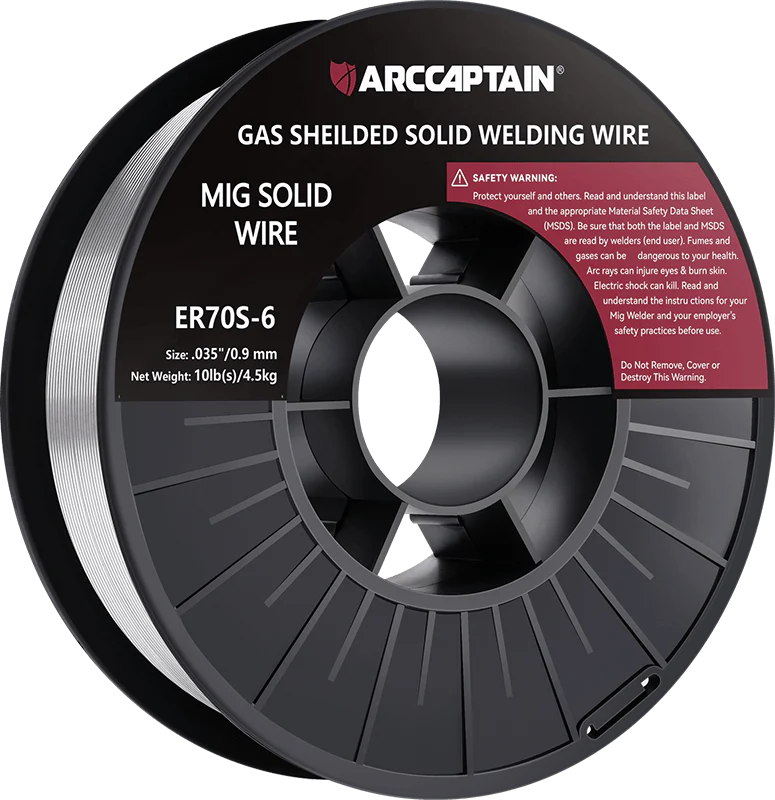 ARCCAPTAIN E71T-GS 10LB Gasless Flux Core Wire, Self-Shielded, All Positions - Image 3