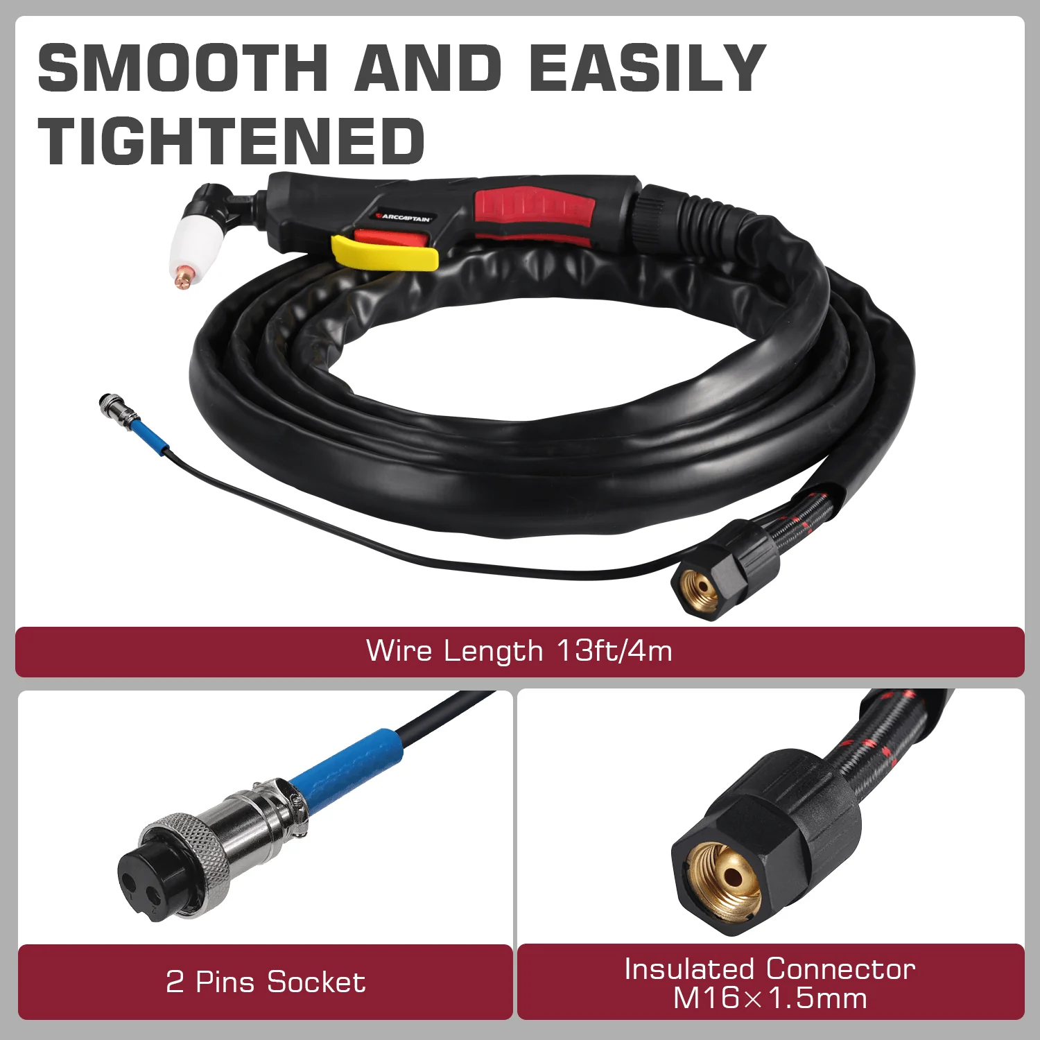 ARCCAPTAIN PT31 Plasma Cutting Torch - Image 3