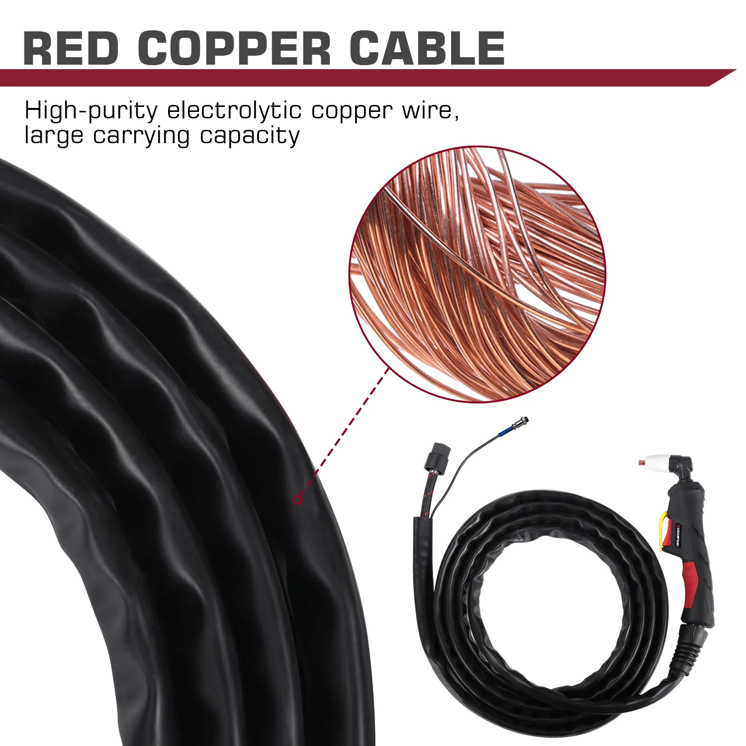 ARCCAPTAIN PT31 Plasma Cutting Torch - Image 5