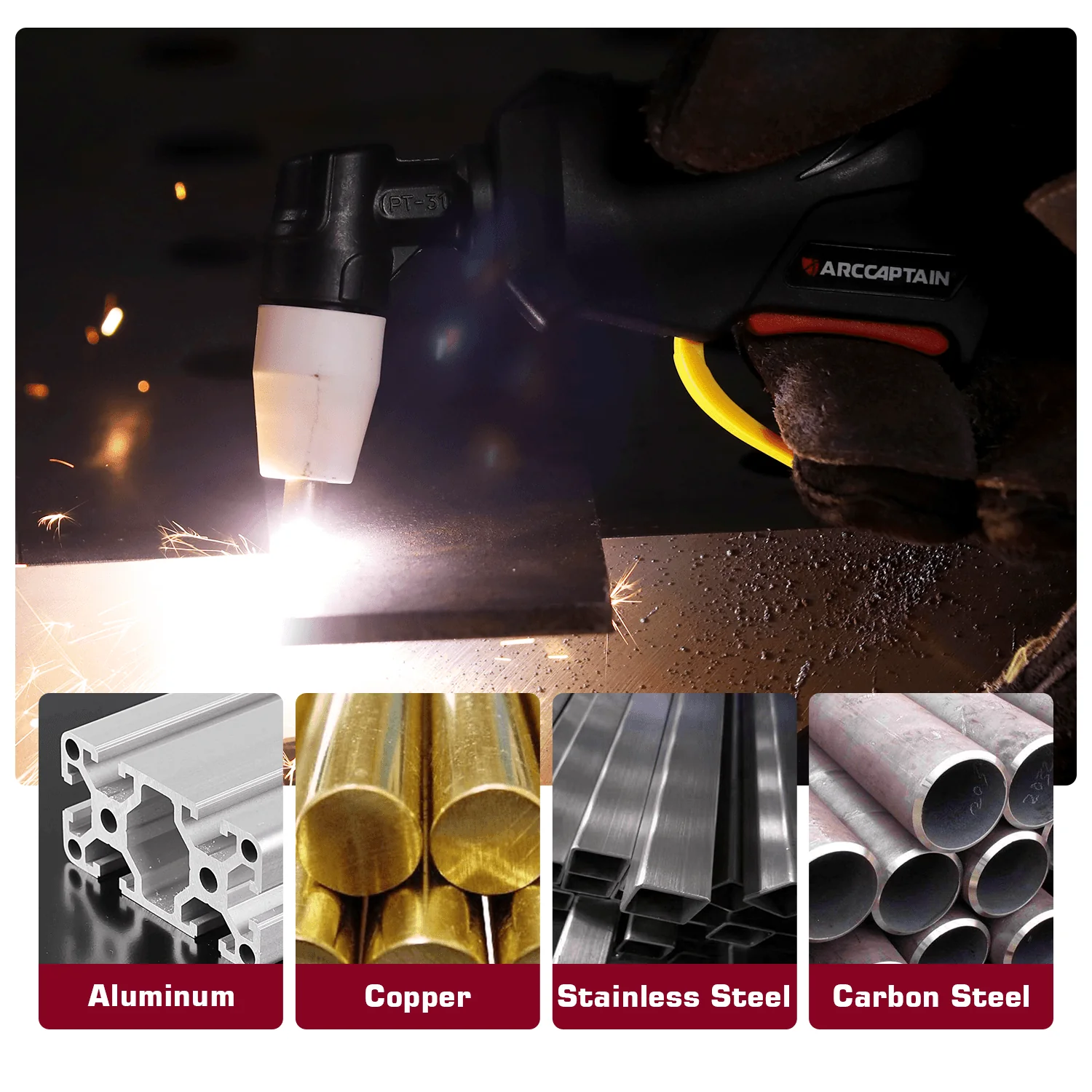 ARCCAPTAIN PT31 Plasma Cutting Torch - Image 7