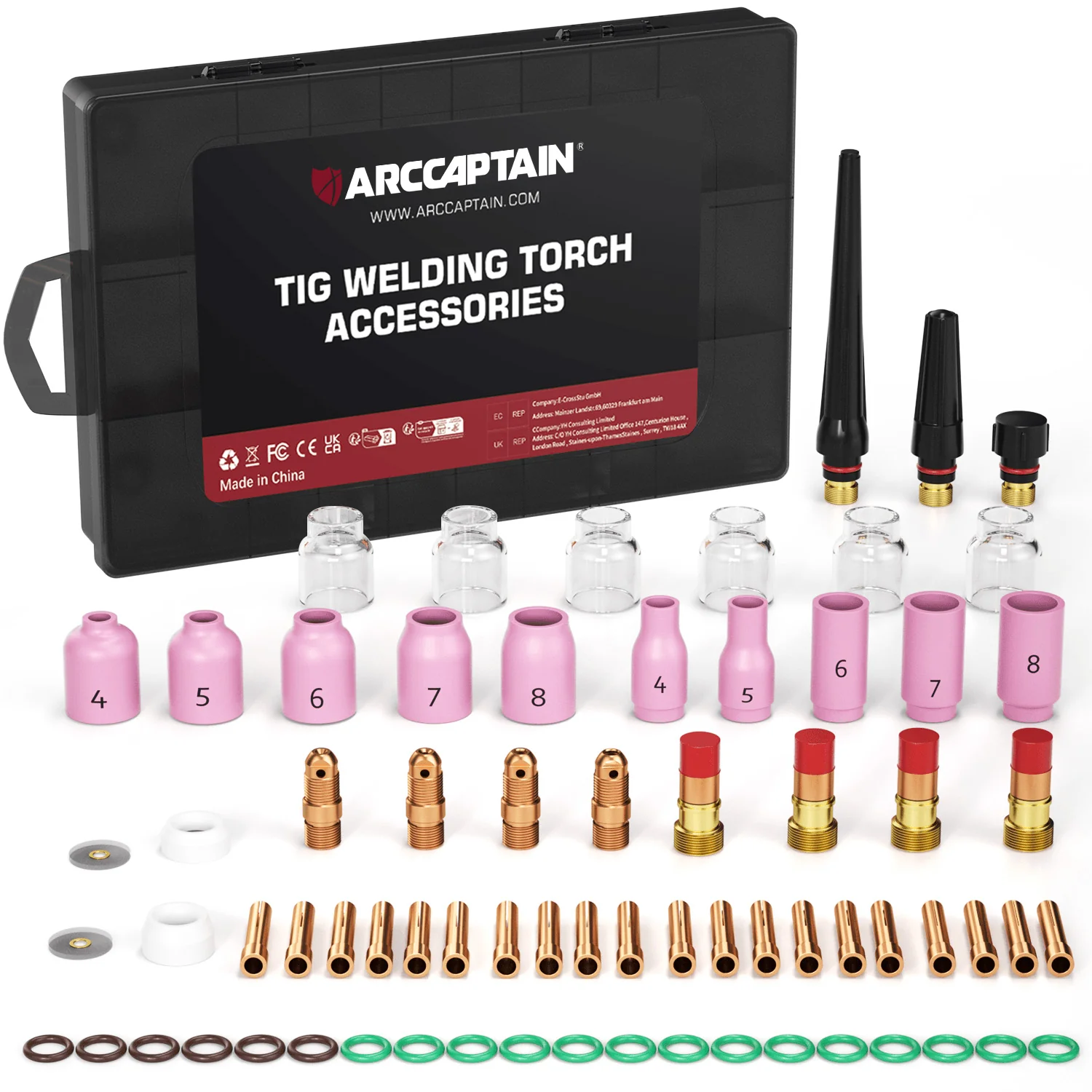 Arccaptain TIG Welding Torch Parts For TIG200/TIG200P - Image 4