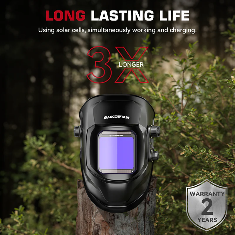 VisionMax X200 True Color Auto Darken Welding Helmet 3.94"X3.66" - Image 22