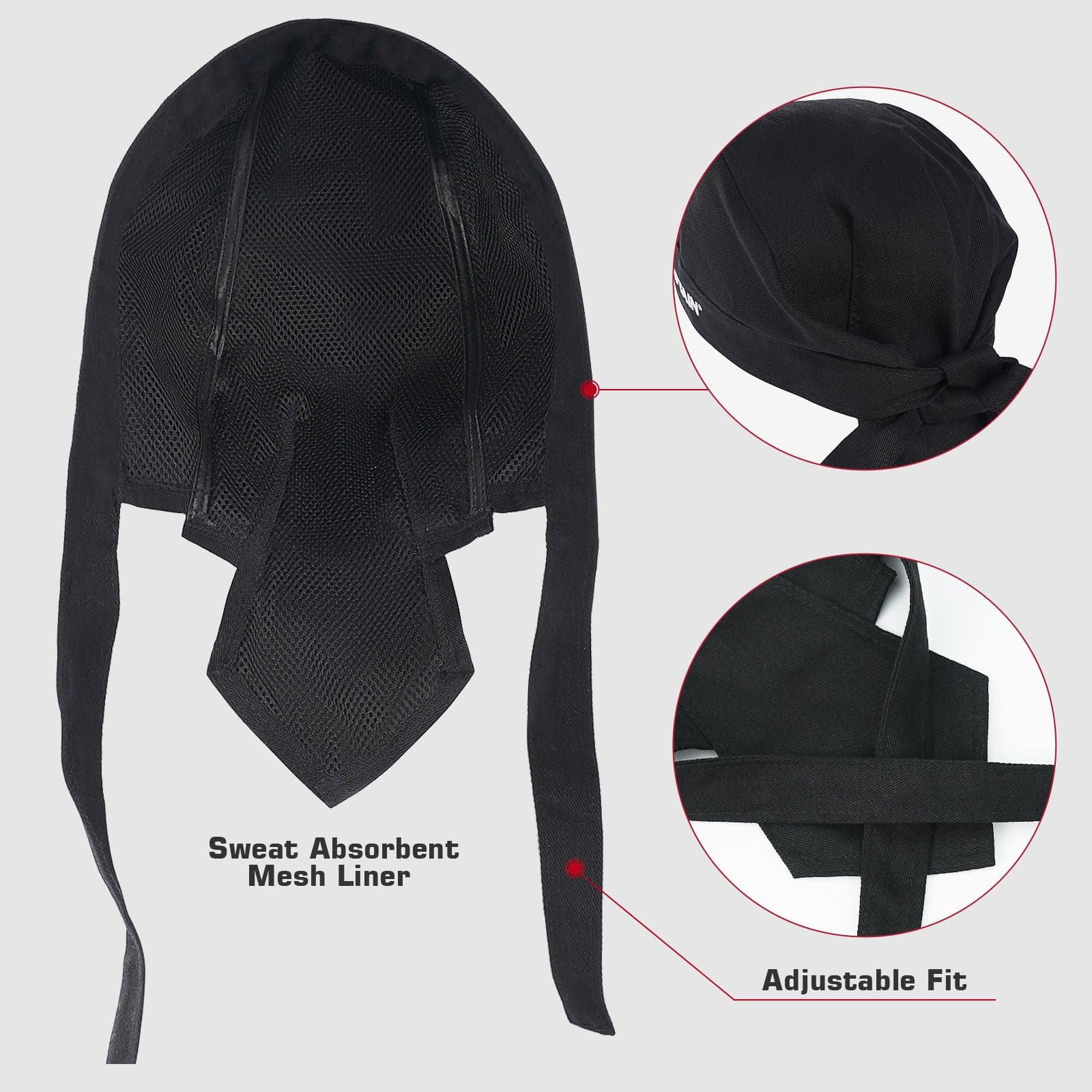 ARCCAPTAIN Welder Cap 2 Pack Fireproof & Durable Welding Cap - Image 5