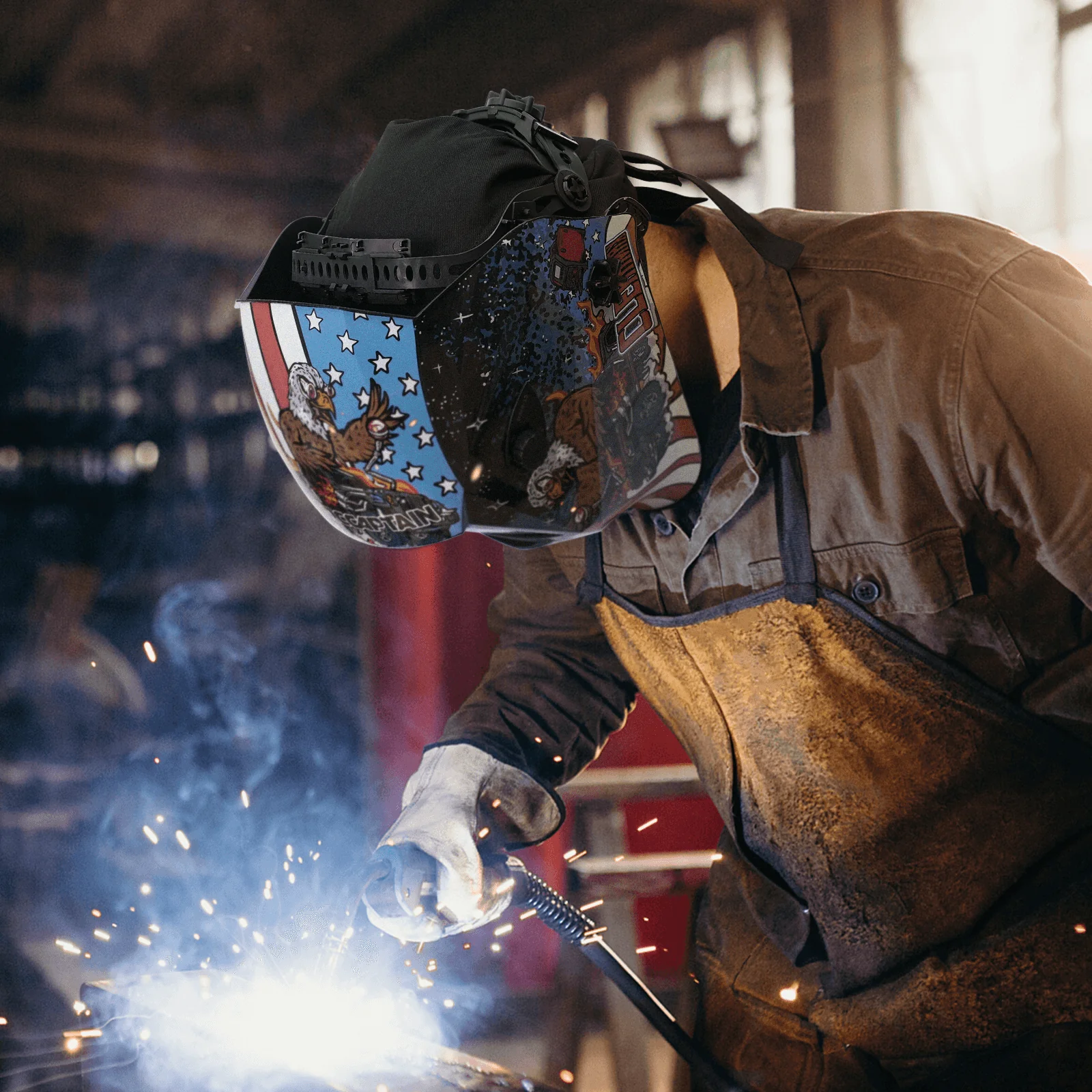ARCCAPTAIN Welder Cap 2 Pack Fireproof & Durable Welding Cap - Image 8