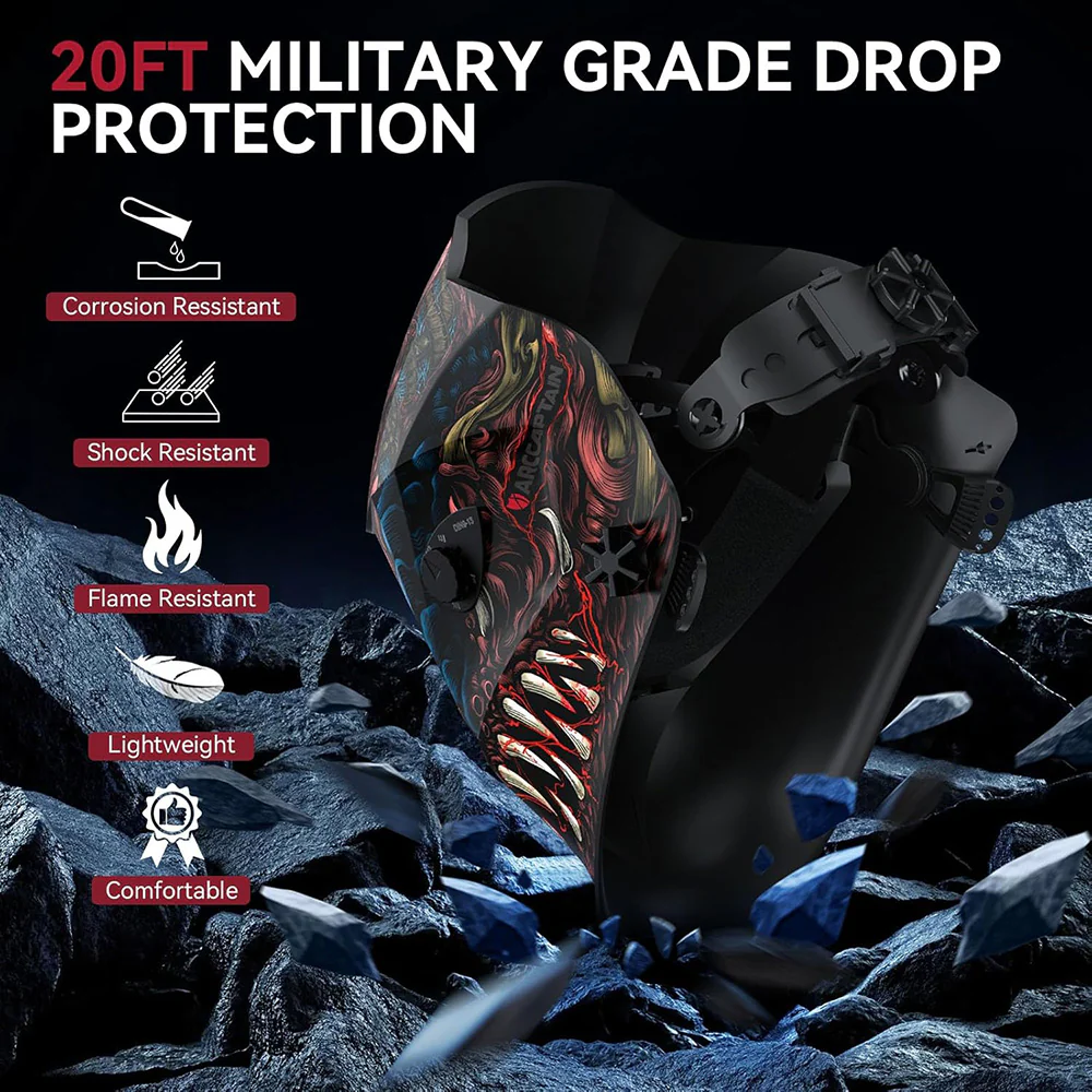 ClearLite X100 Best True Color Viewing Welding Helmet Alien - Image 3
