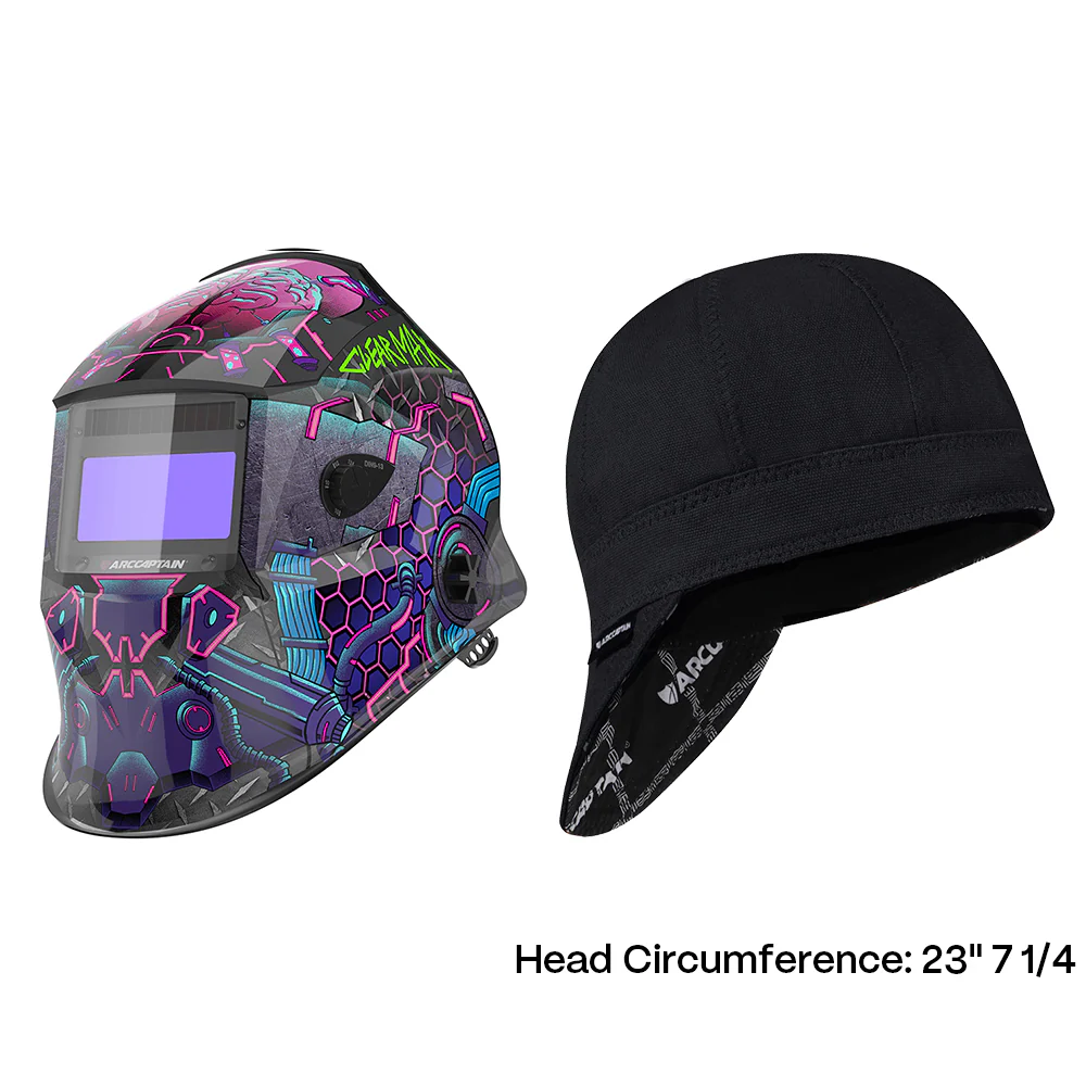 ClearLite X100 Auto Darkening Welding Helmet Punk Neuron - Image 8