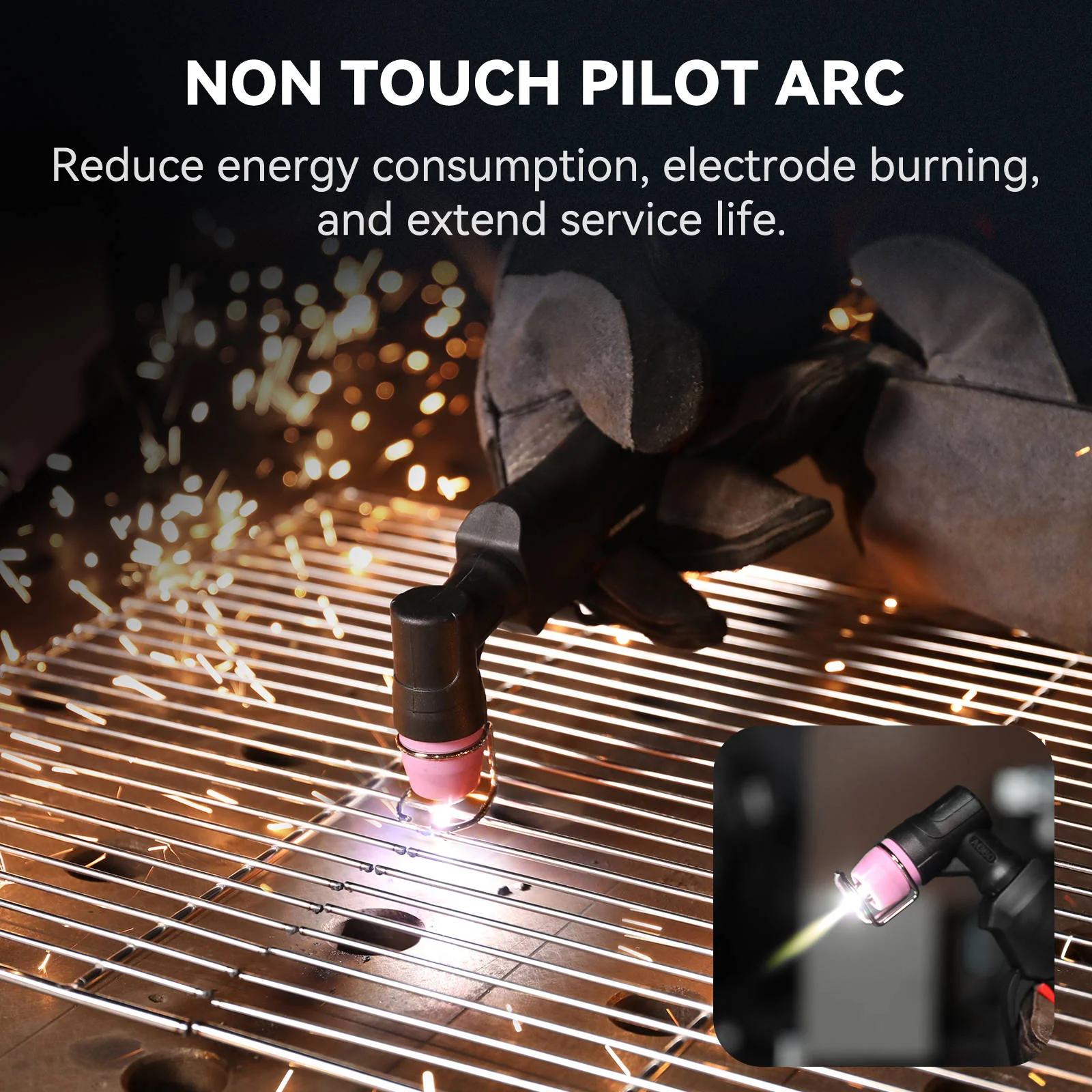 Arccaptain CUT55 HF Pilot Arc Plasma Cutter for Thick Plate - Image 7