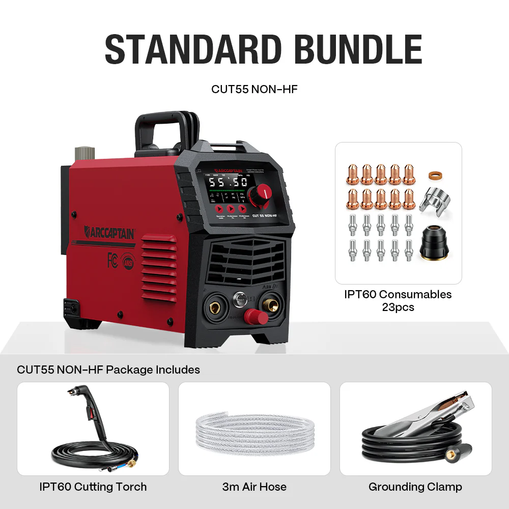 Arccaptain CUT55 NON-HF Plasma Cutter Dual Voltage - Image 11