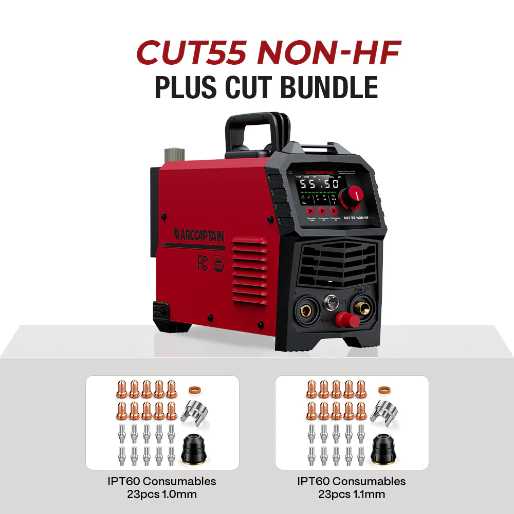 Arccaptain CUT55 NON-HF Plasma Cutter Dual Voltage - Image 9