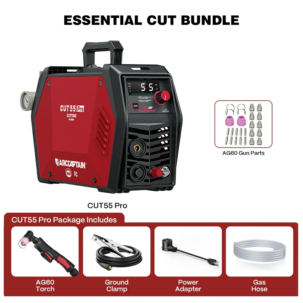 Arccaptain CUT55 Pro Dual Voltage Plasma Cutter - Image 8