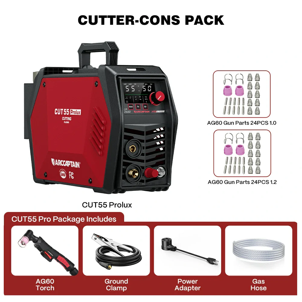 Arccaptain CUT55 Prolux Non-Touch Plasma Cutter High Performance - Image 9
