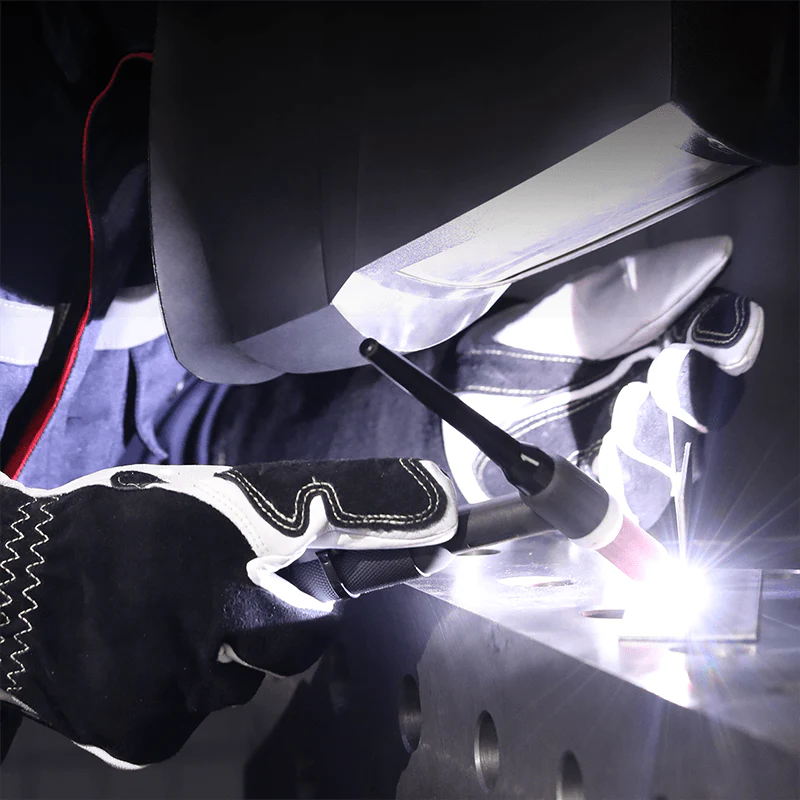 14 Inch Goatskin TIG Welding Gloves, Professional Protective Gloves for TIG Welding - Image 6