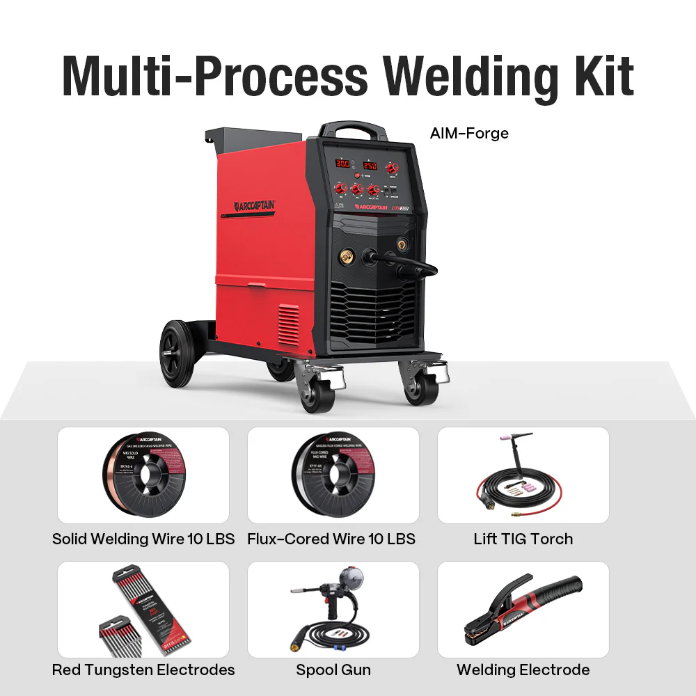 Arccaptain AIM-Forge 250A Industrial Heavy-Duty MIG Welder - Image 17