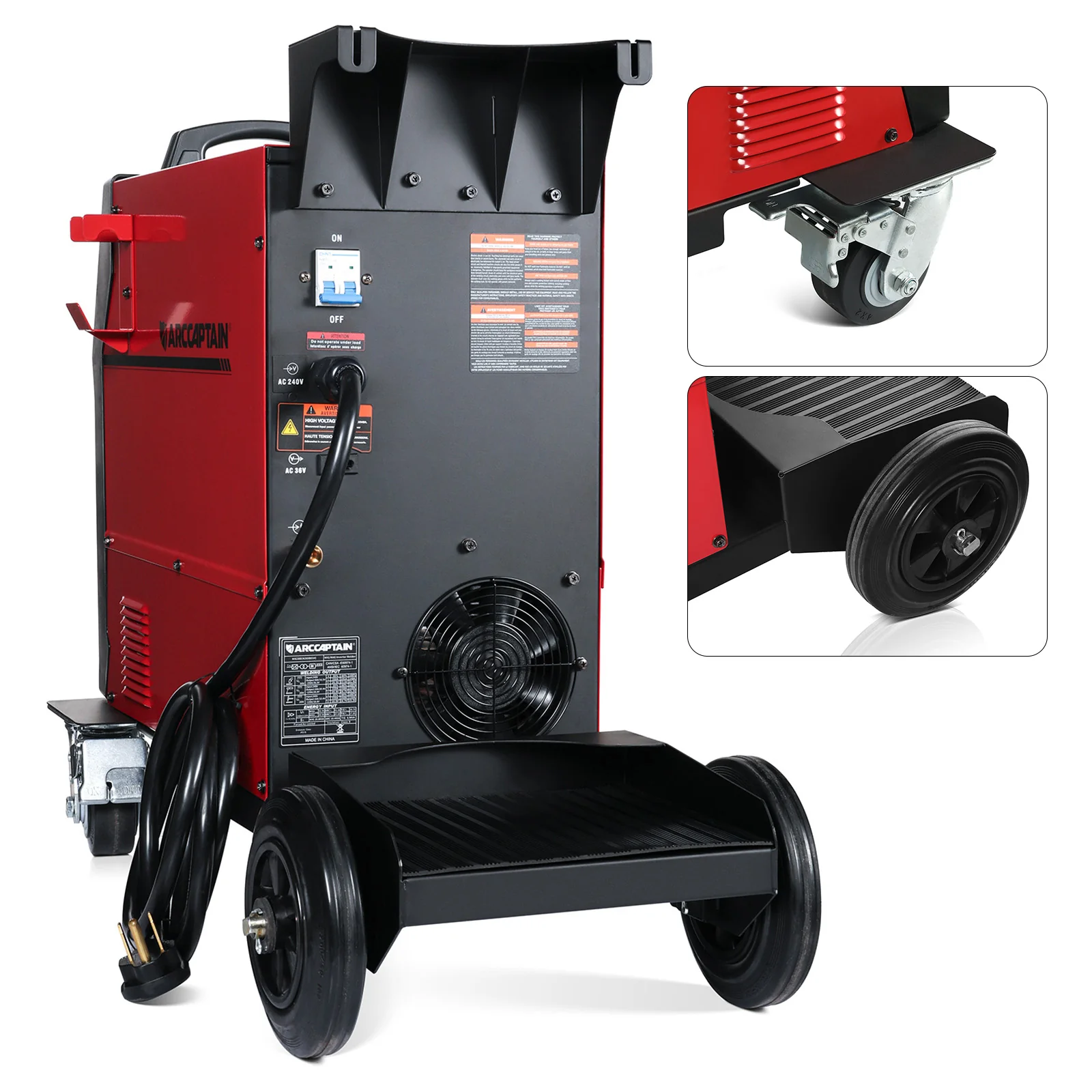 Arccaptain AIM-Forge 250A Industrial Heavy-Duty MIG Welder - Image 7