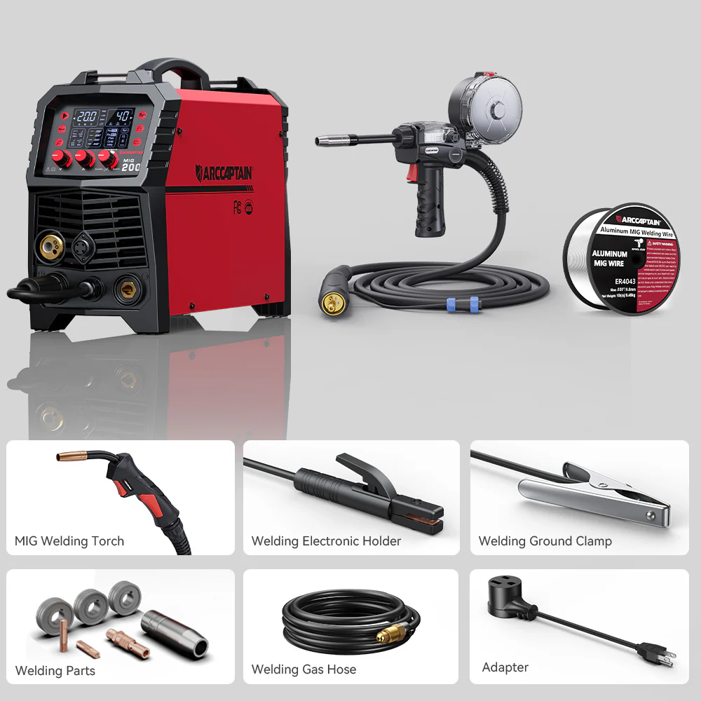 Arccaptain MIG200 Multi Process MIG Welder User-Friendly - Image 15