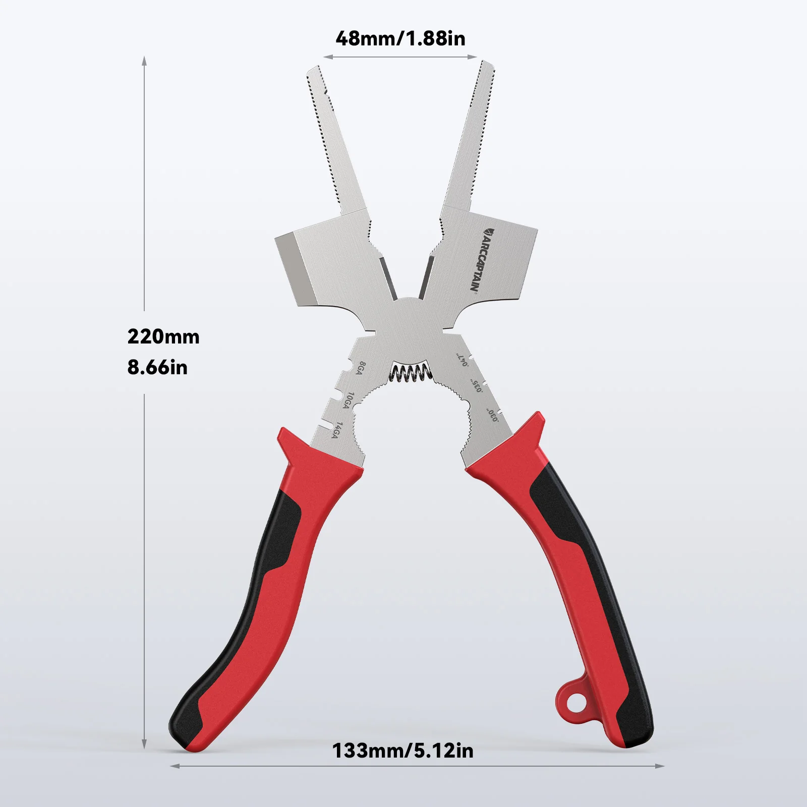 Arccaptain Upgraded MIG Pliers with Rentention Chain - Image 5
