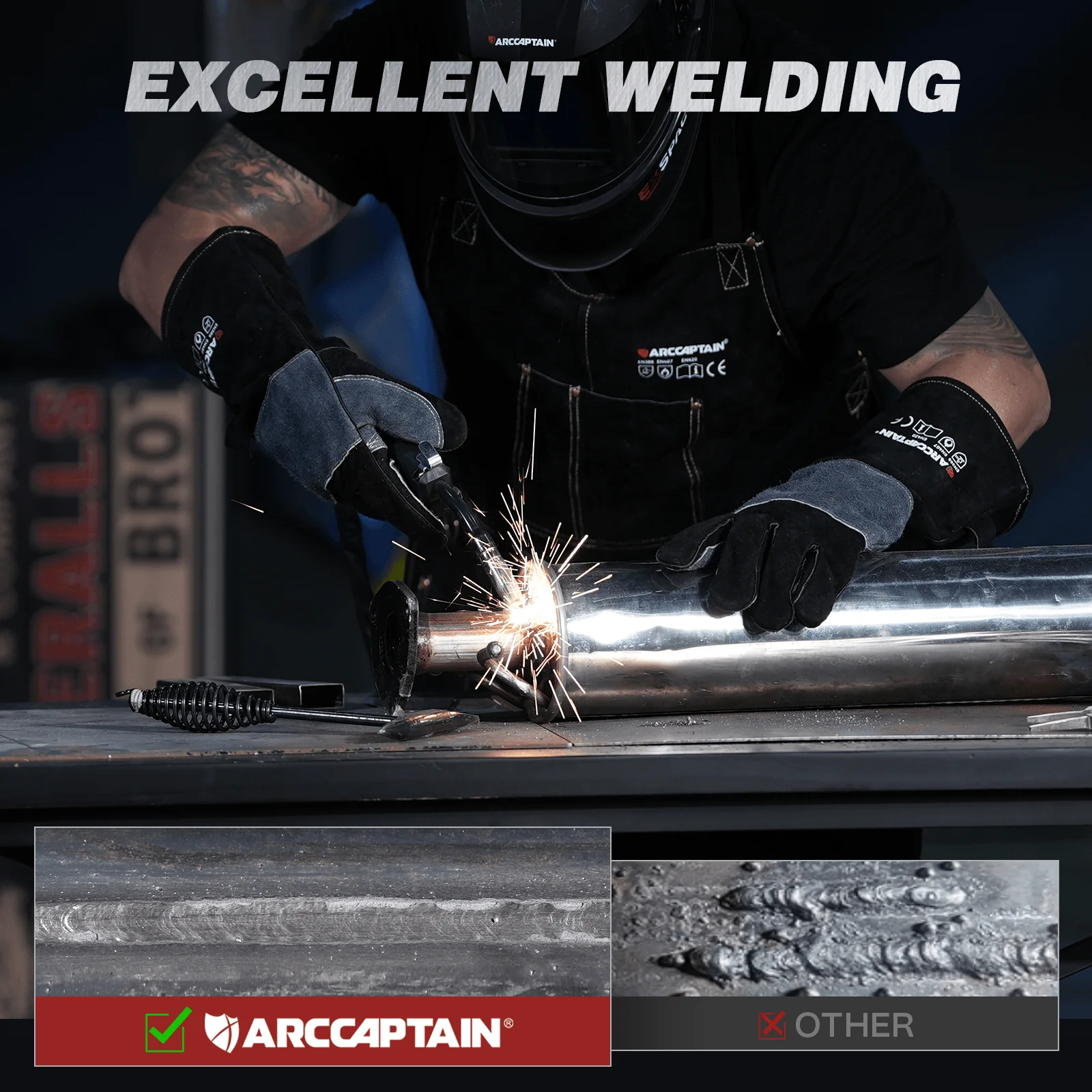 Arccaptain MIG165 Portable MIG Welder Machine For Beginners - Image 5