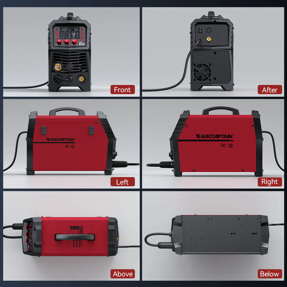 Arccaptain MIG200 Multi Process MIG Welder User-Friendly - Image 13
