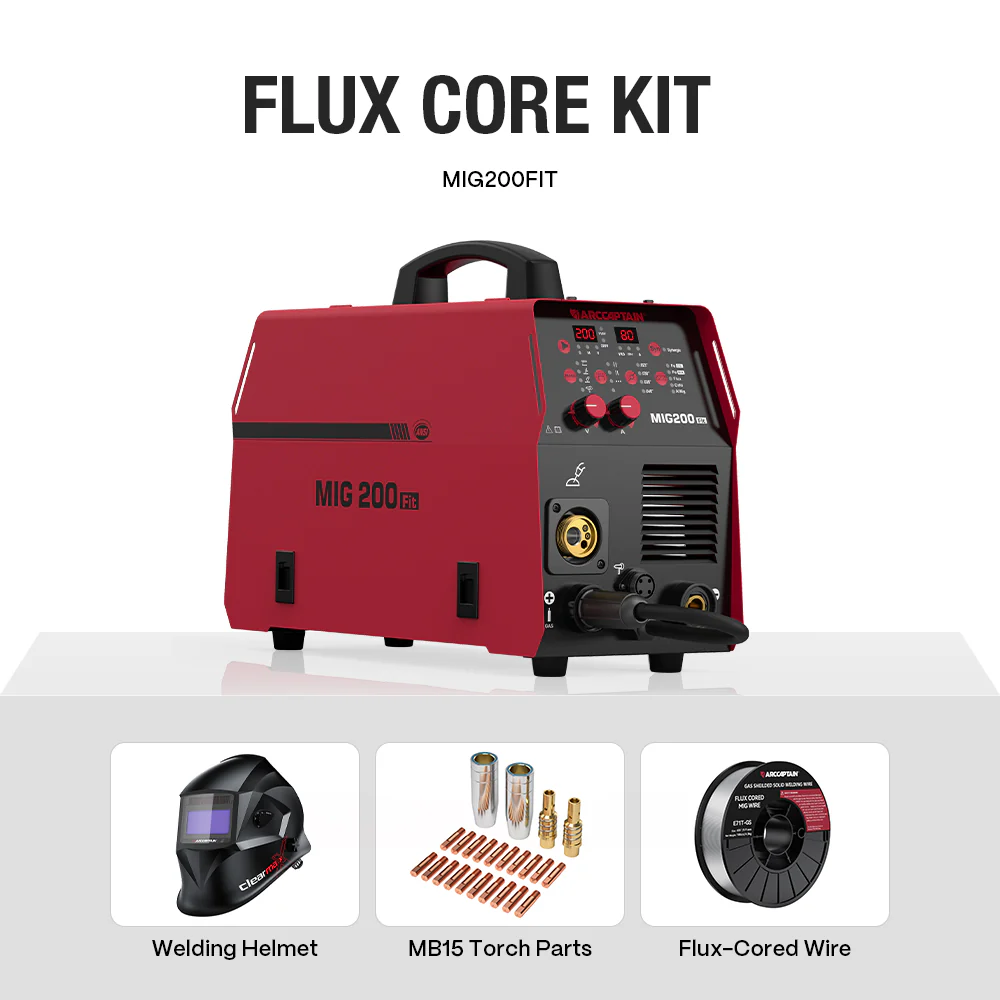 Arccaptain MIG200 Fit Affordable Multifunctional MIG Welder For Beginners - Image 8