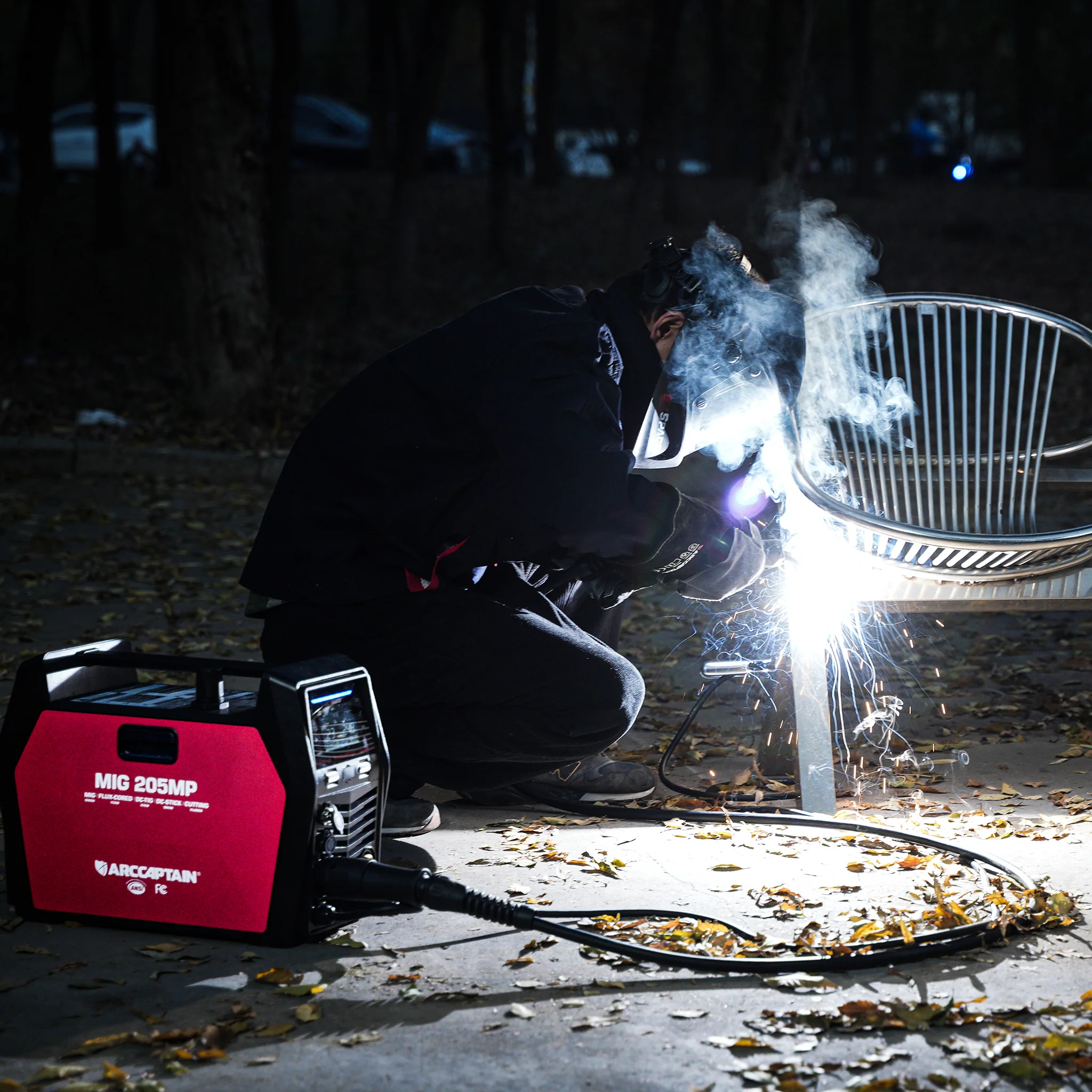 Arccaptain MIG205MP All-in-One MIG Welder and Cutter Combo EU - Image 6
