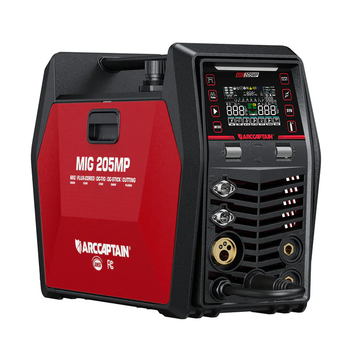 Arccaptain MIG205MP All-in-One Pulse MIG Welder and Cutter Combo - Image 8