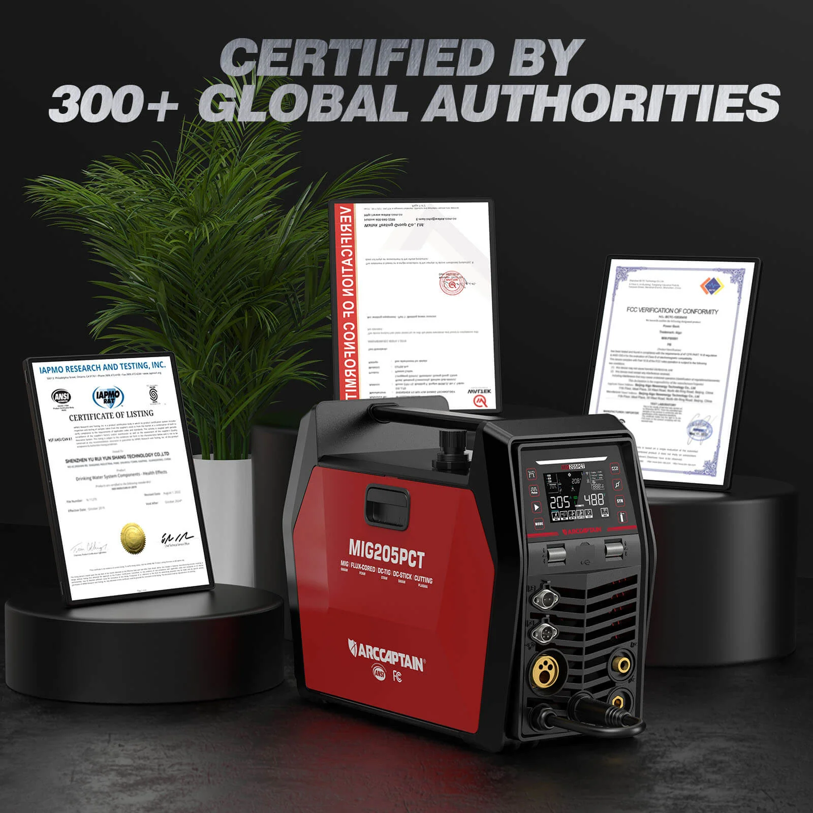 Arccaptain MIG205PCT Welding and Cutting Machine - Image 9