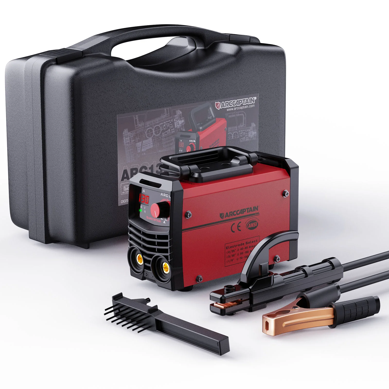 Arccaptain ARC130 110V  Portable Mini Beginner Stick Welder - Image 10