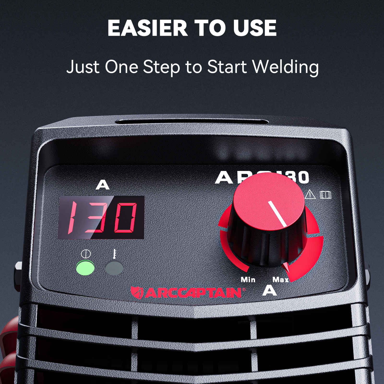 Arccaptain ARC130 110V  Portable Mini Beginner Stick Welder - Image 4