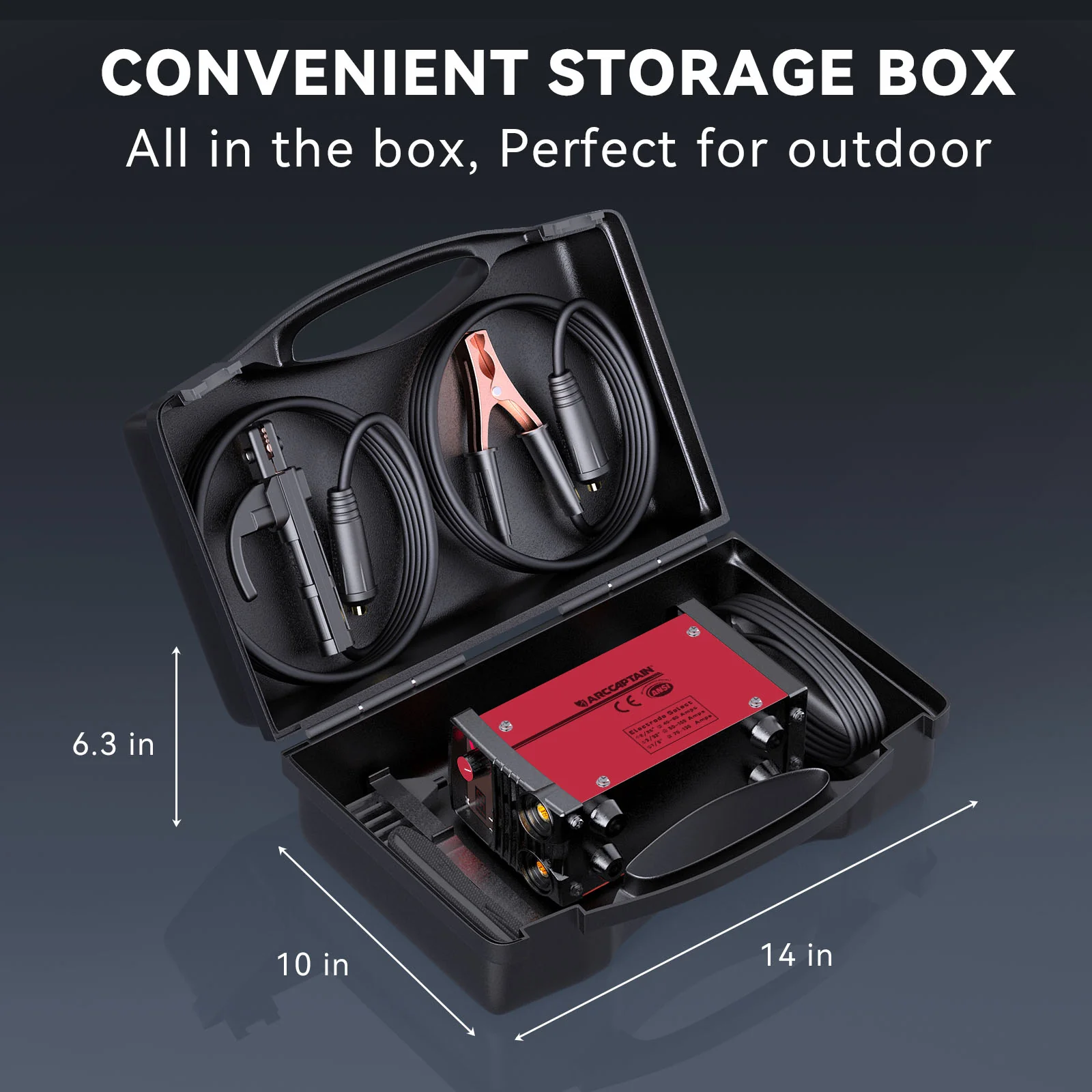 Arccaptain ARC130 110V  Portable Mini Beginner Stick Welder - Image 9
