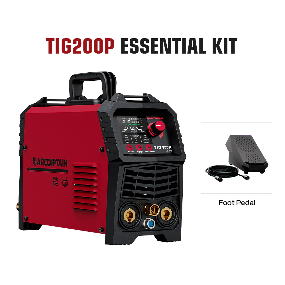 Arccaptain TIG200P DC Pulse 200Amp TIG Welding Machine - Image 8