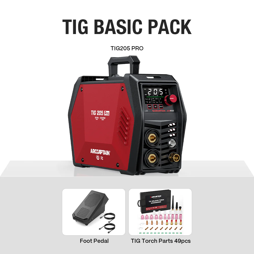 Arccaptain TIG205 Pro DC TIG Spot Cold Welder - Image 11