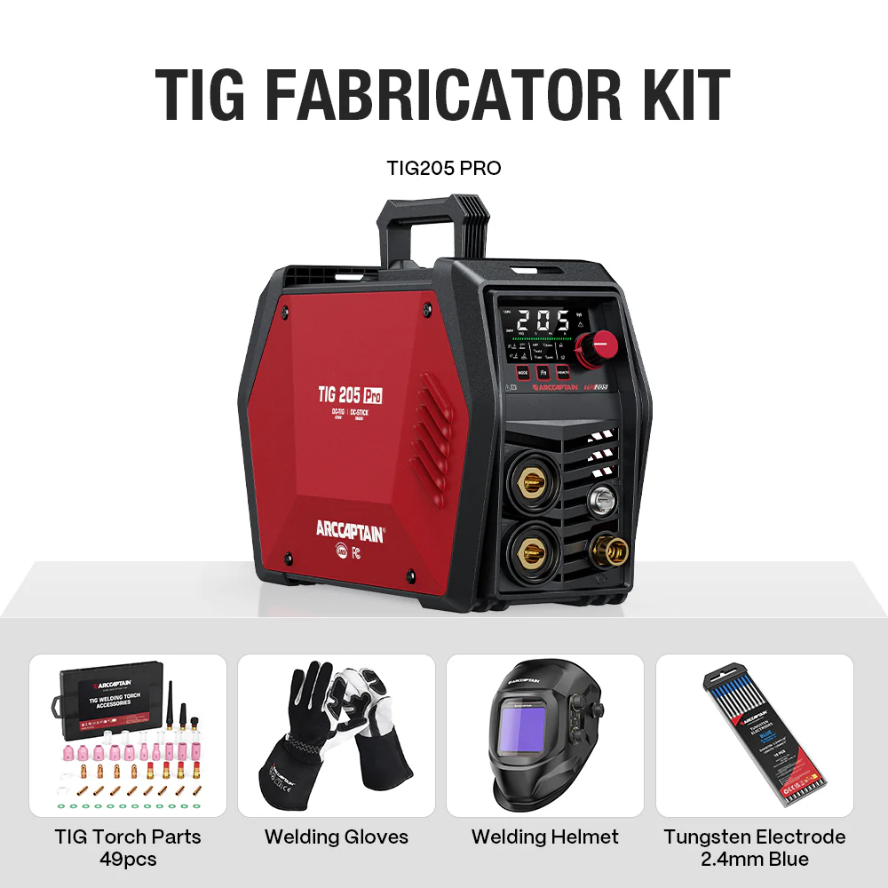 Arccaptain TIG205 Pro DC TIG Spot Cold Welder - Image 12