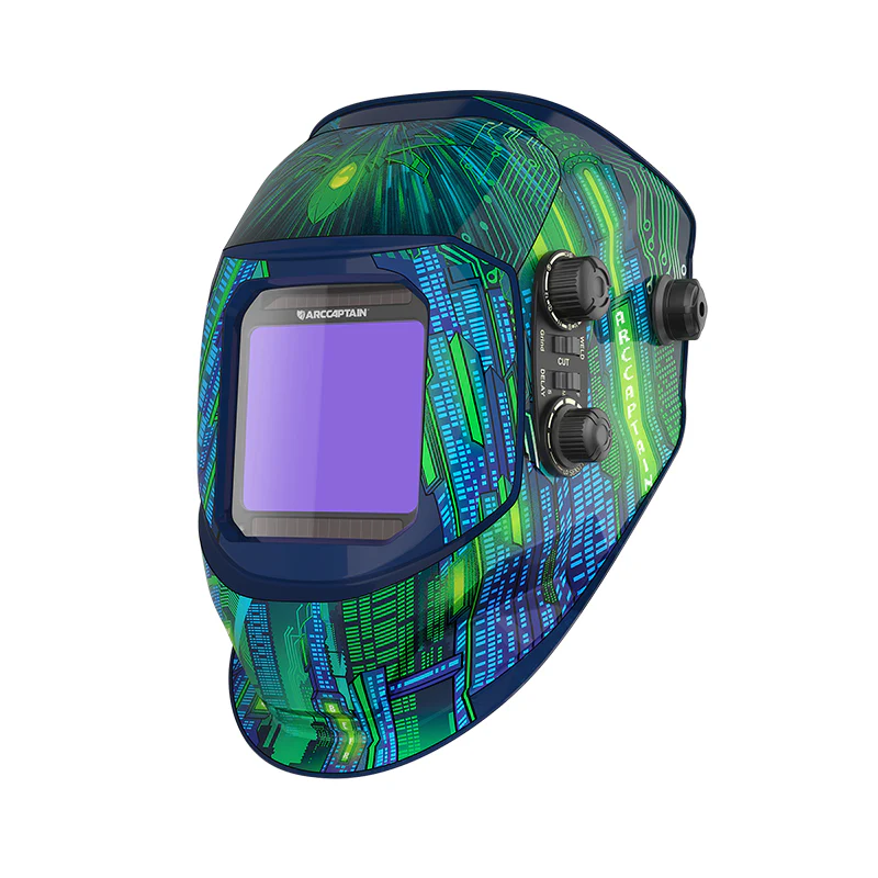 VisionMax X200 True Color Auto Darken Welding Helmet 3.94"X3.66" - Image 11