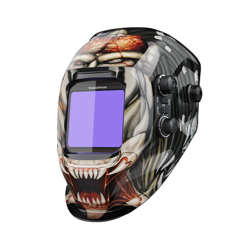 VisionMax X200 True Color Auto Darken Welding Helmet 3.94"X3.66" - Image 15