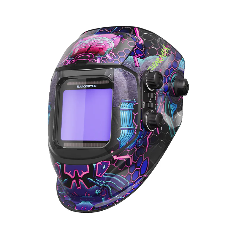 VisionMax X200 True Color Auto Darken Welding Helmet 3.94"X3.66" - Image 4