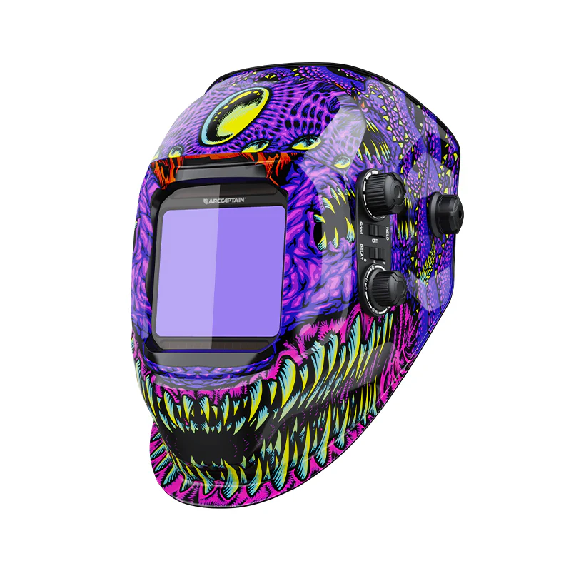 VisionMax X200 True Color Auto Darken Welding Helmet 3.94"X3.66" - Image 3