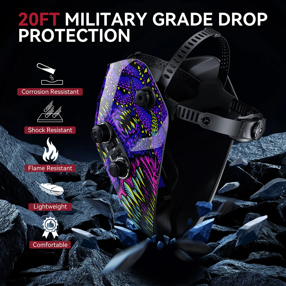 VisionMax X200 True Color Lens Welding Helmet Cthulhu - Image 5