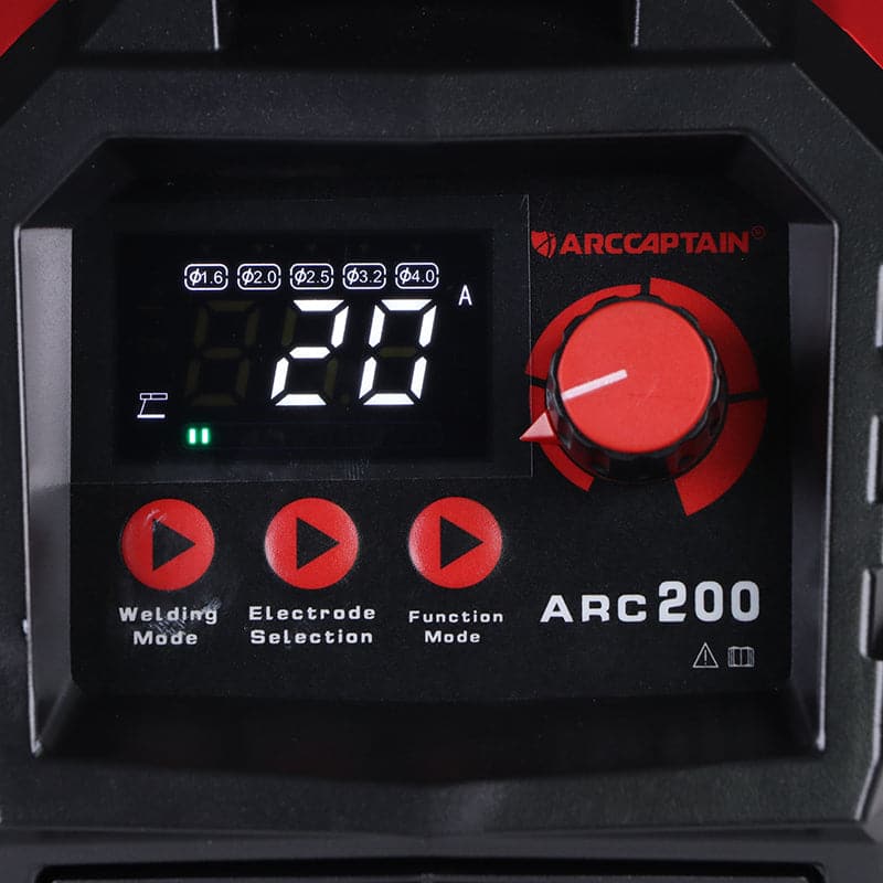 Arccaptain ARC200 Dual Voltage Easy To Use Stick Welder - Image 4